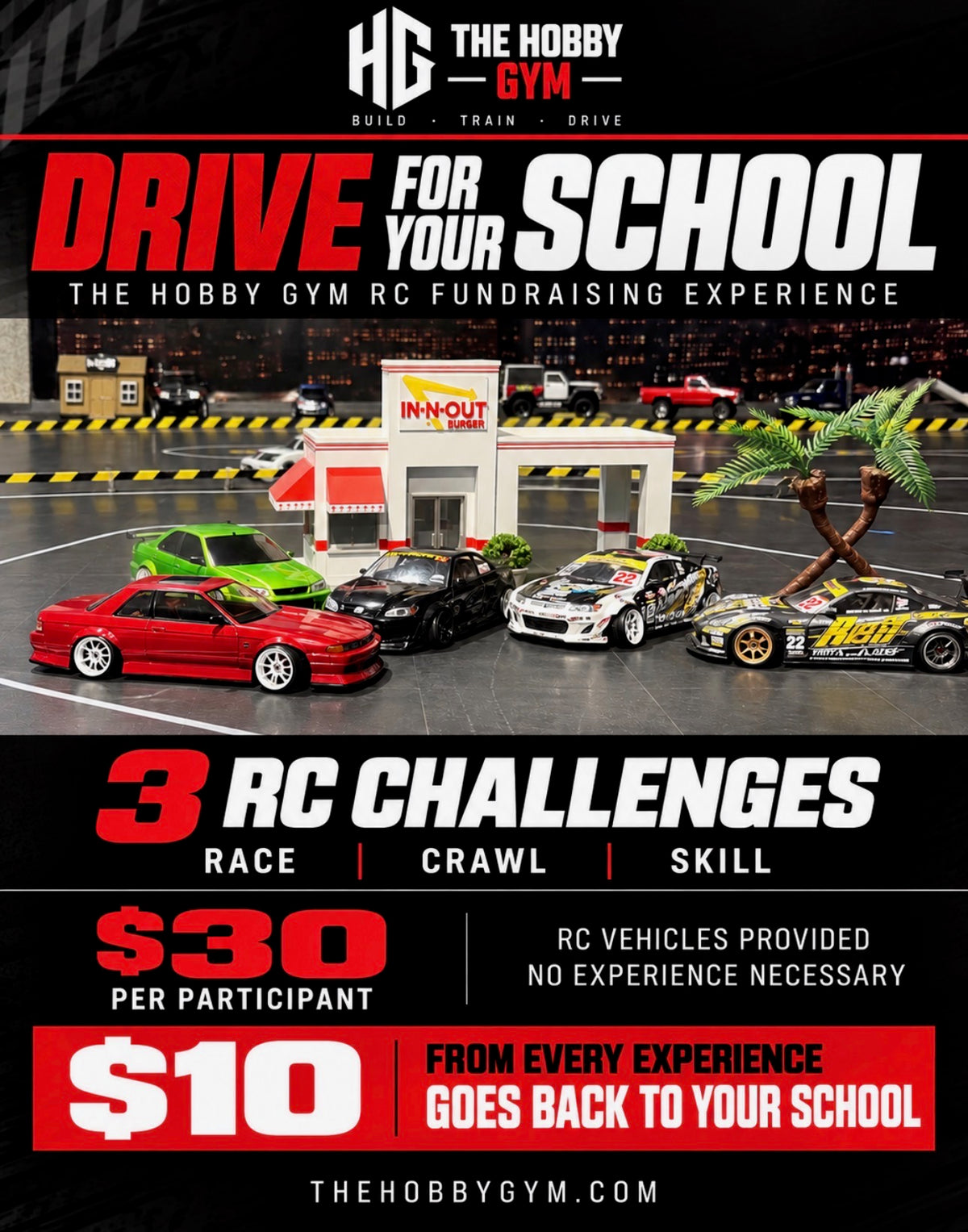School Fundraiser Event 9:00AM Slot
