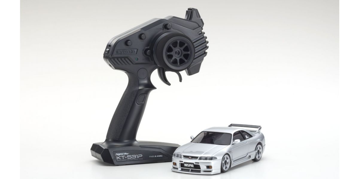 MINI-Z AWD NISSAN SKYLINE GT-R NISMO (R33) Silver 32659S