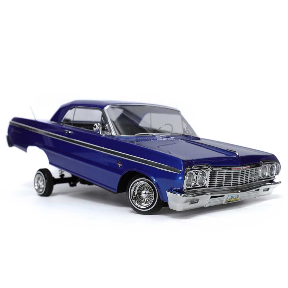 Redcat SixtyFour Blue RC Car - 1:10 1964 Chevrolet Impala Hopping Lowrider