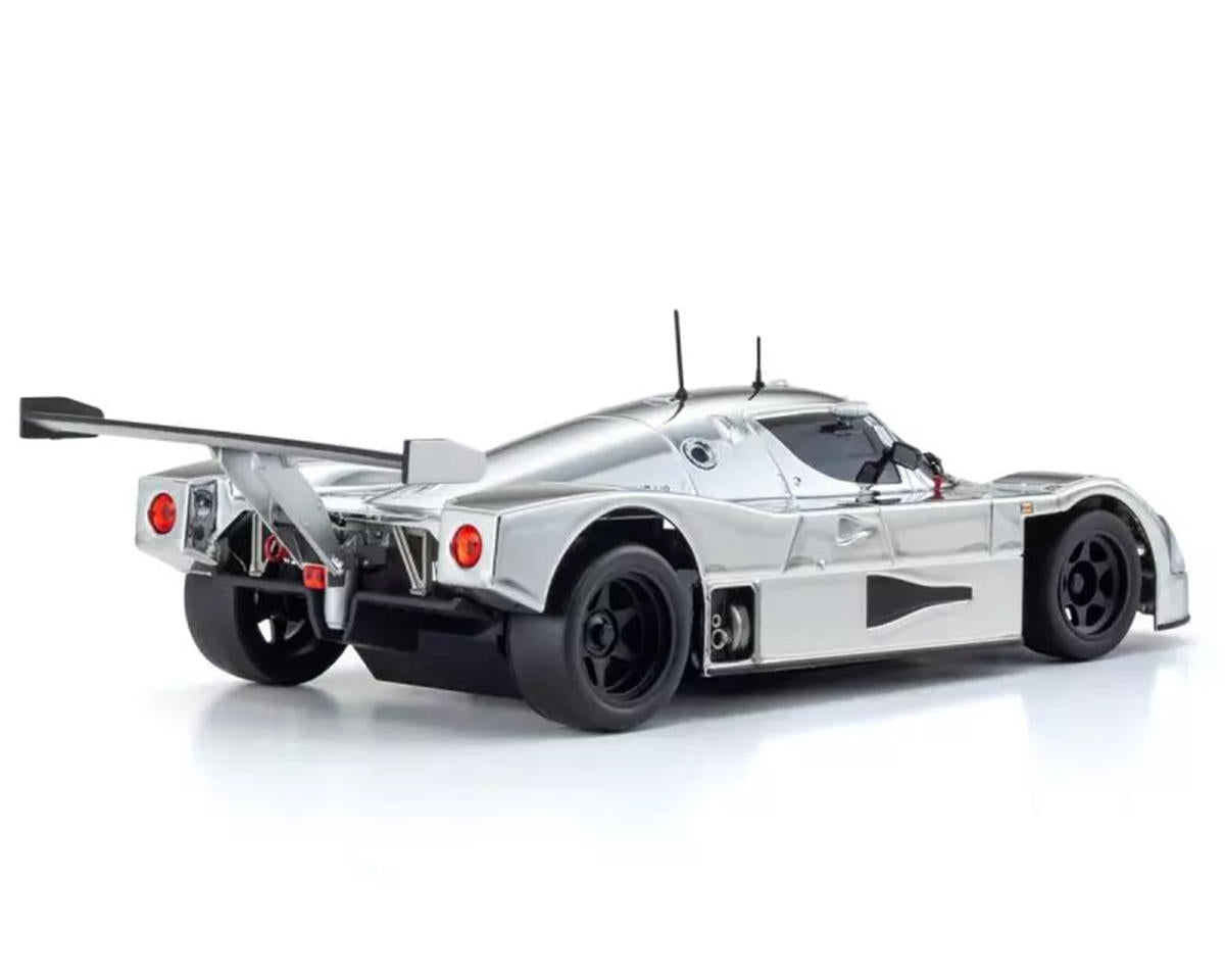 Kyosho MR-04 RWD Mini-Z Readyset w/Sauber-Mercedes C9 Body (Chrome/Silver) w/KT-531P 2.4GHz Radio