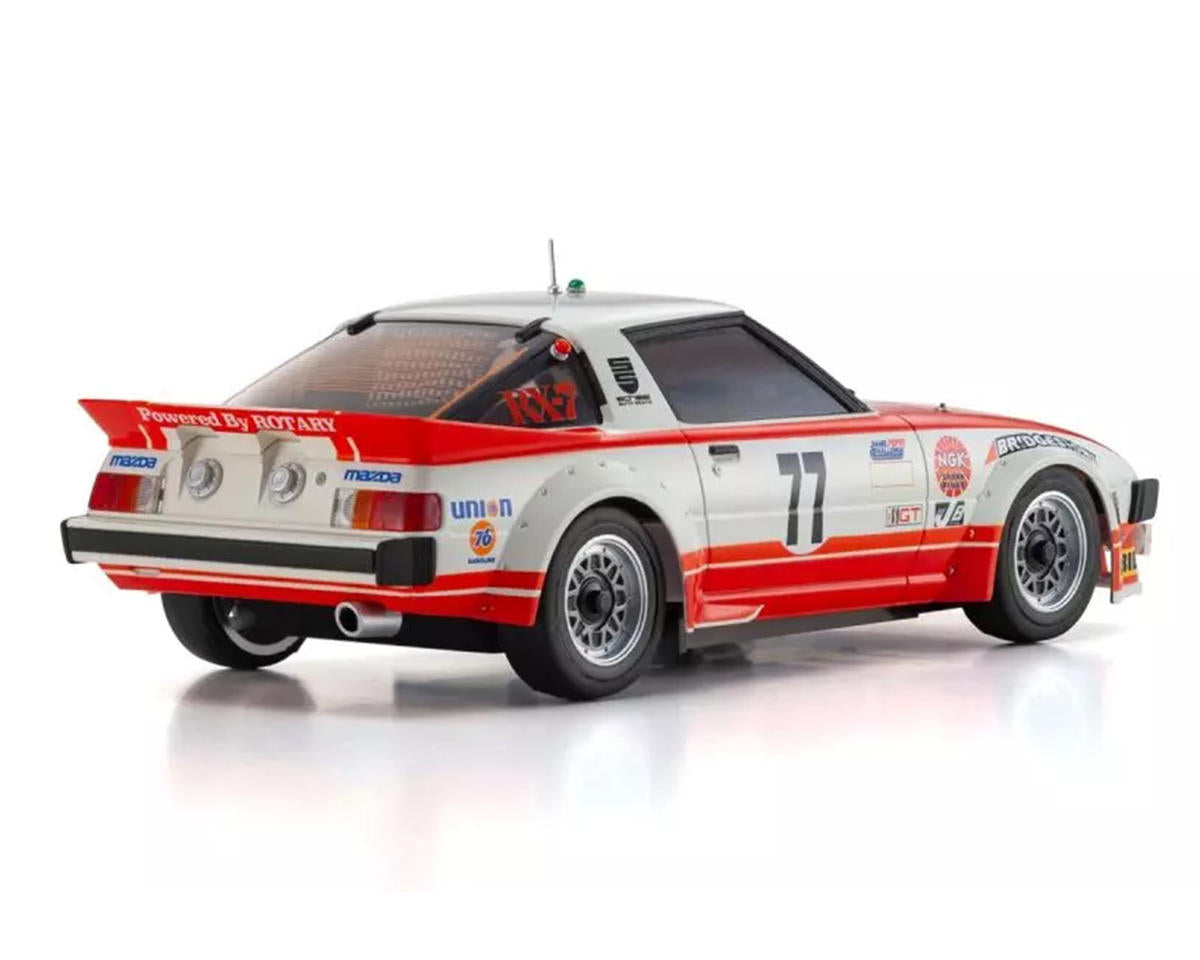 Kyosho MR-04 RWD Mini-Z Readyset w/1979 Mazda Savanna RX-7 (Red/White) w/KT-531P 2.4GHz Radio