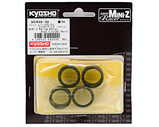 Kyosho Mini-Z 11mm Wide Racing Radial Tire (4) (30 Shore)