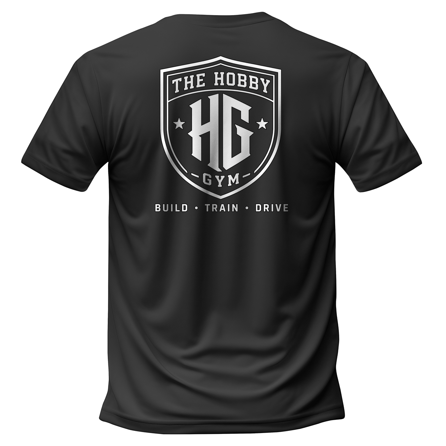 The Hobby Gym Shield Logo Tee