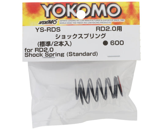 Yokomo RD2.0 Standard Shock Springs (Red) (2) (Red)