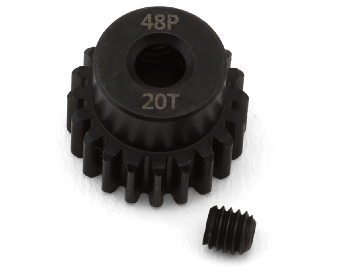EcoPower Lightweight Steel 48P Pinion Gear (3.17mm Bore) (20T)