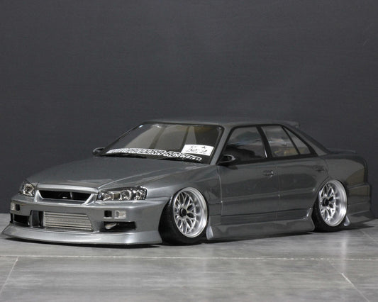 Pandora RC 1/10 Nissan Skyline ER34 Sedan Drift Body Set (Clear) (257-260mm)