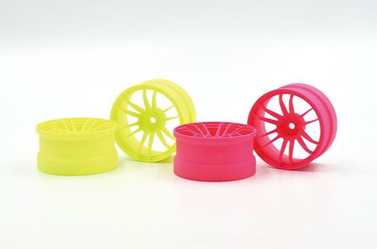 REVE D Drift Wheel UL12 (PINK, Offset 6, 2pcs)(RW-UL12P6)