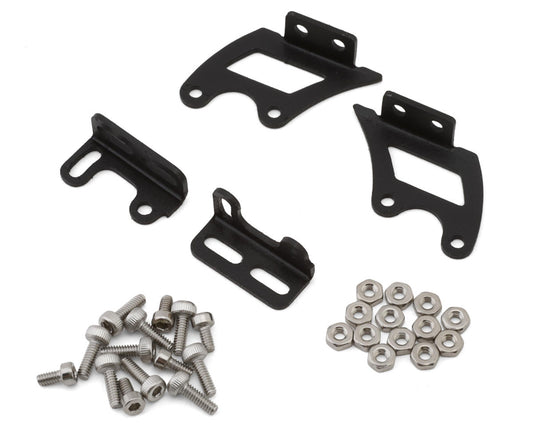 Sideways RC 1/10 X Low Wing Mount Set (Miniature Scale Drift Accessory)