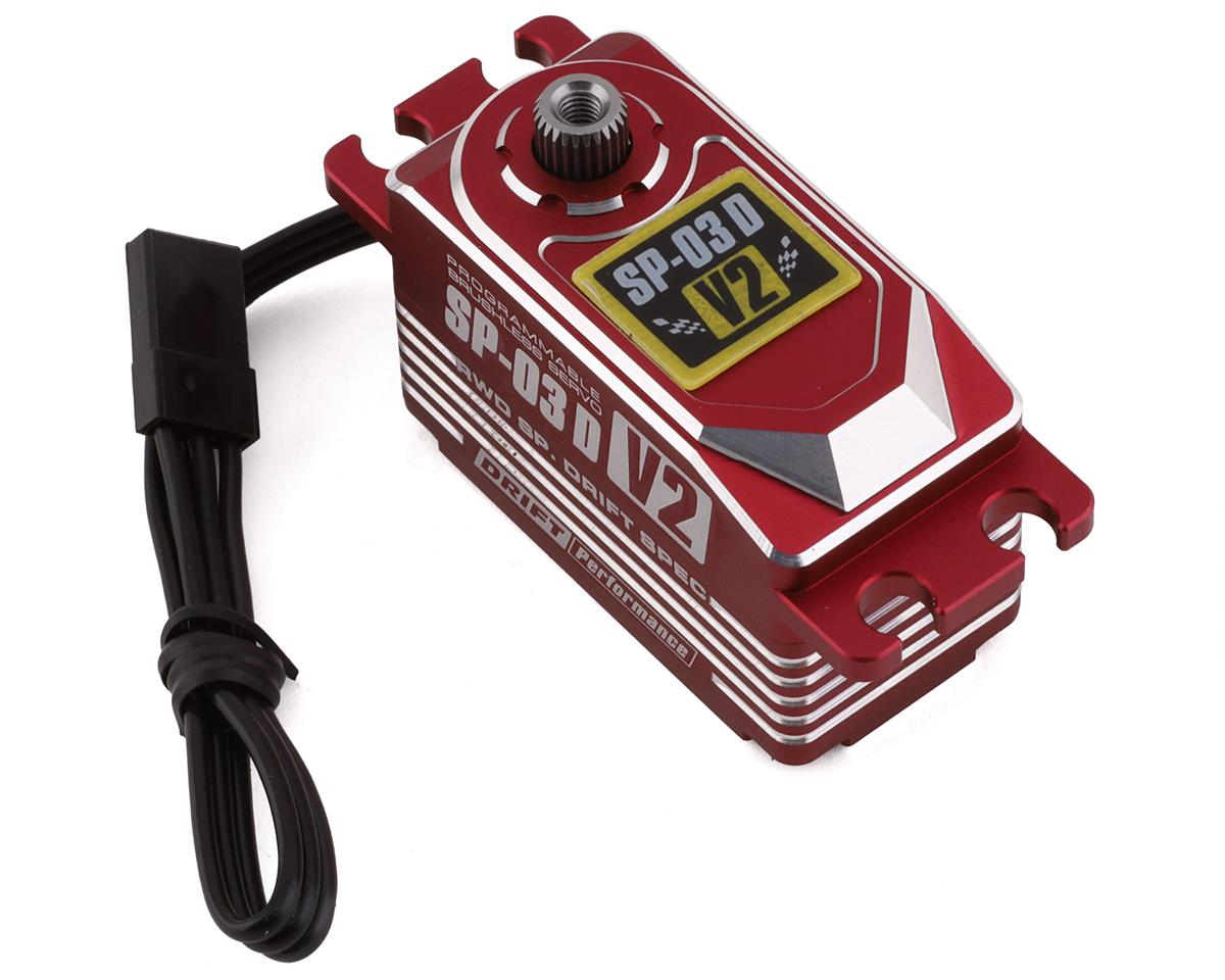 Yokomo SP-03 D V2 Programable Brushless Drift Servo (Red) (High Voltage)